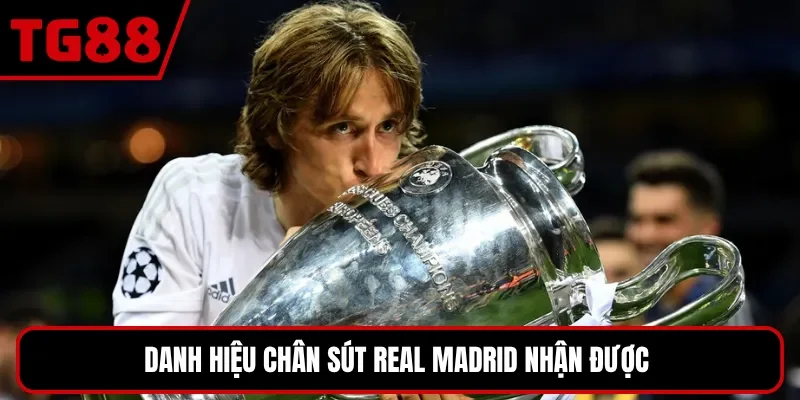 Danh hiệu chân sút Real Madrid nhận được